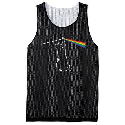 Cat Rock Music Band Concert Mesh Reversible Basketball Jersey Tank