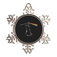 Cat Rock Music Band Concert Metallic Star Ornament