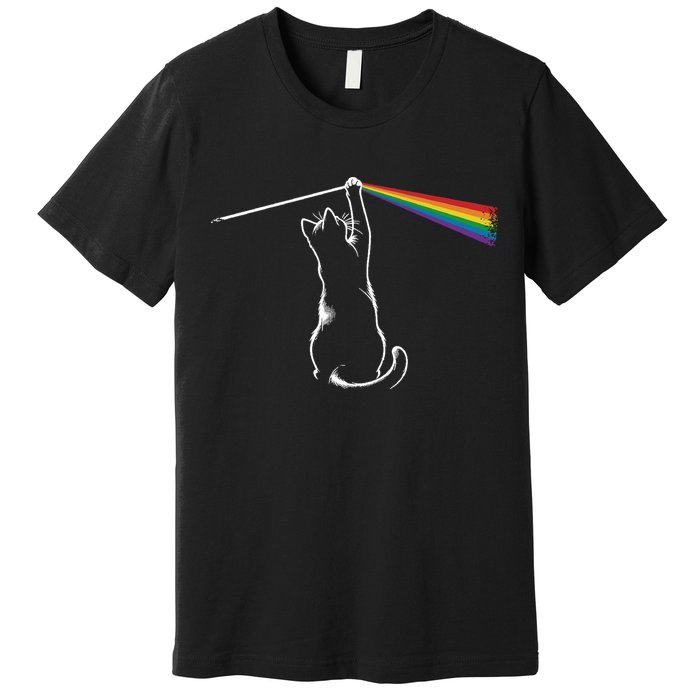 Cat Rock Music Band Concert Premium T-Shirt