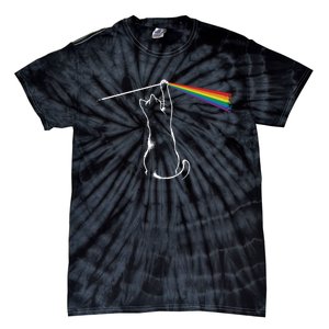 Cat Rock Music Band Concert Tie-Dye T-Shirt