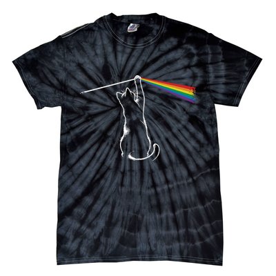 Cat Rock Music Band Concert Tie-Dye T-Shirt