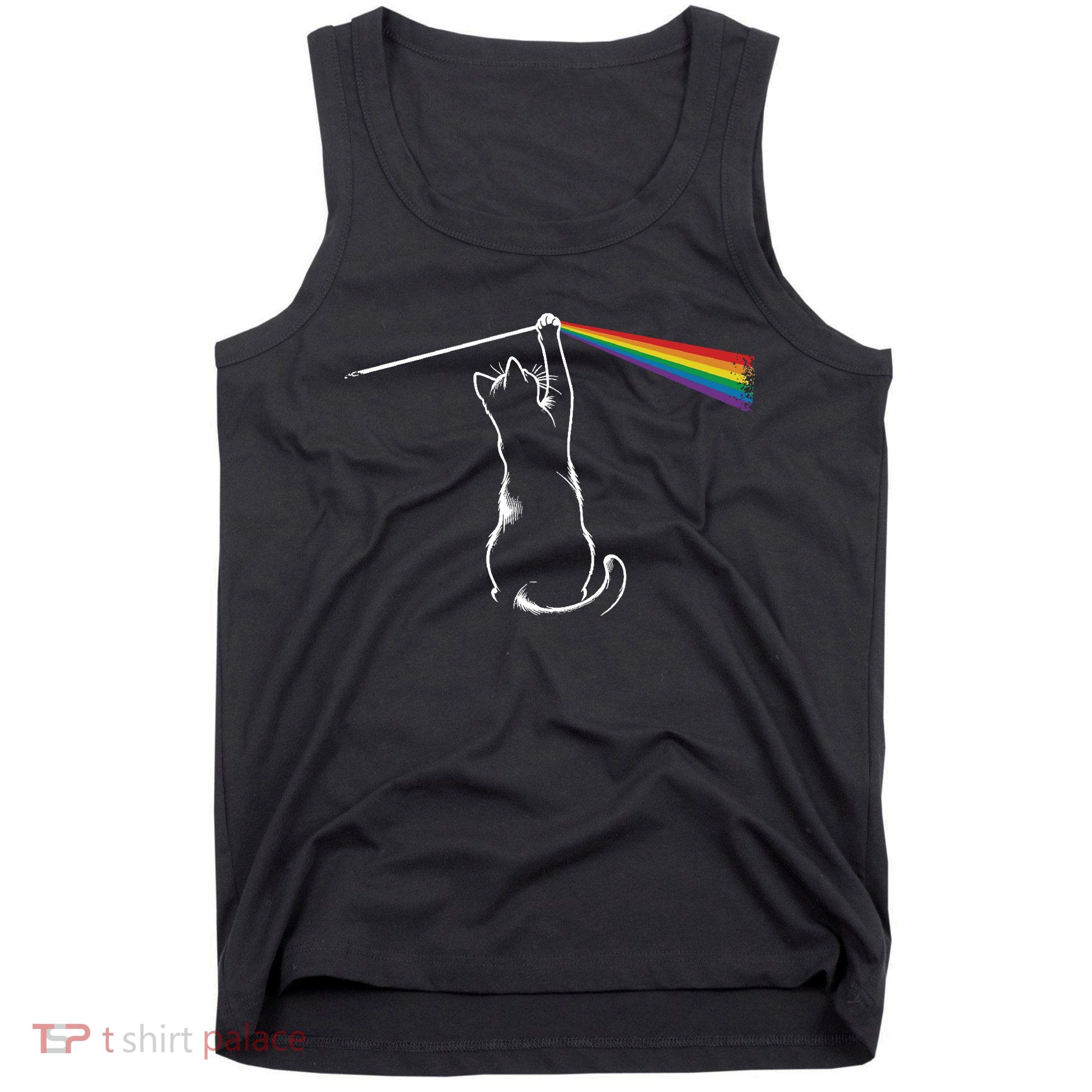 Cat Rock Music Band Concert Tank Top