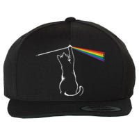 Cat Rock Music Band Concert Wool Snapback Cap