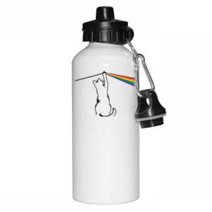 Cat Rock Music Band Concert Aluminum Water Bottle