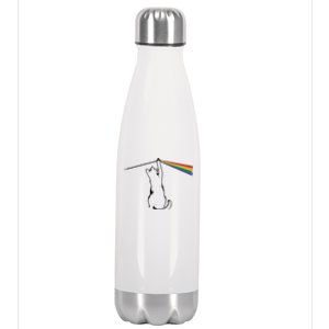 Cat Rock Music Band Concert Stainless Steel Insulated Water Bottle