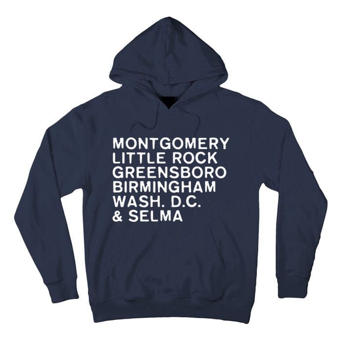 Civil Rights Movement Inspirational Black History Month Tall Hoodie