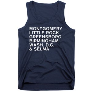 Civil Rights Movement Inspirational Black History Month Tank Top