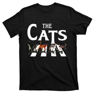 Cat Rock Music Funny Cat Lover Gifts T-Shirt