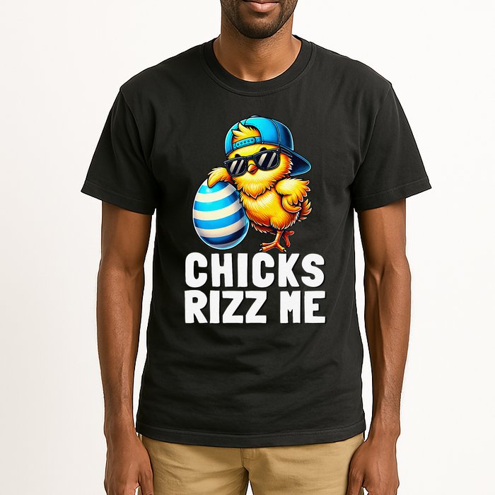 Chicks Rizz Me Meme Funny Easter Egg Rizz Up Bruh Tall T-Shirt