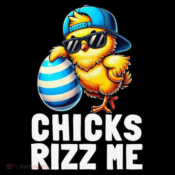 Chicks Rizz Me Meme Funny Easter Egg Rizz Up Bruh Sustainable Bucket Hat