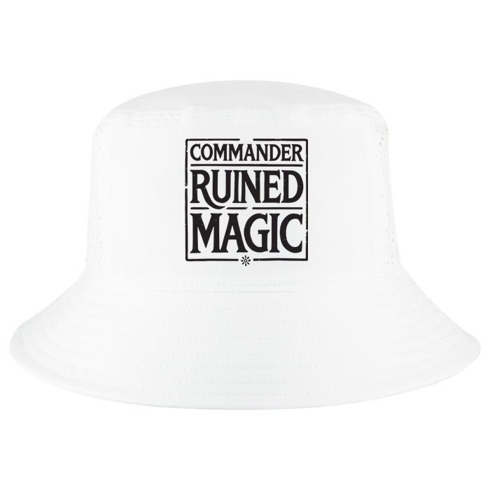 Commander Ruined Magic Cool Comfort Performance Bucket Hat