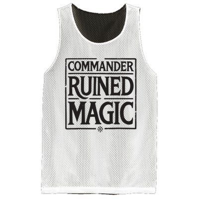 Commander Ruined Magic Mesh Reversible Basketball Jersey Tank