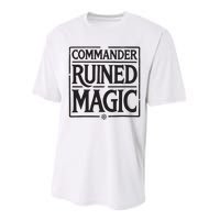 Commander Ruined Magic Performance Sprint T-Shirt