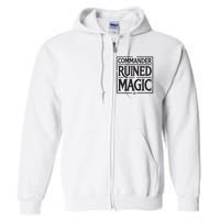 Commander Ruined Magic Full Zip Hoodie