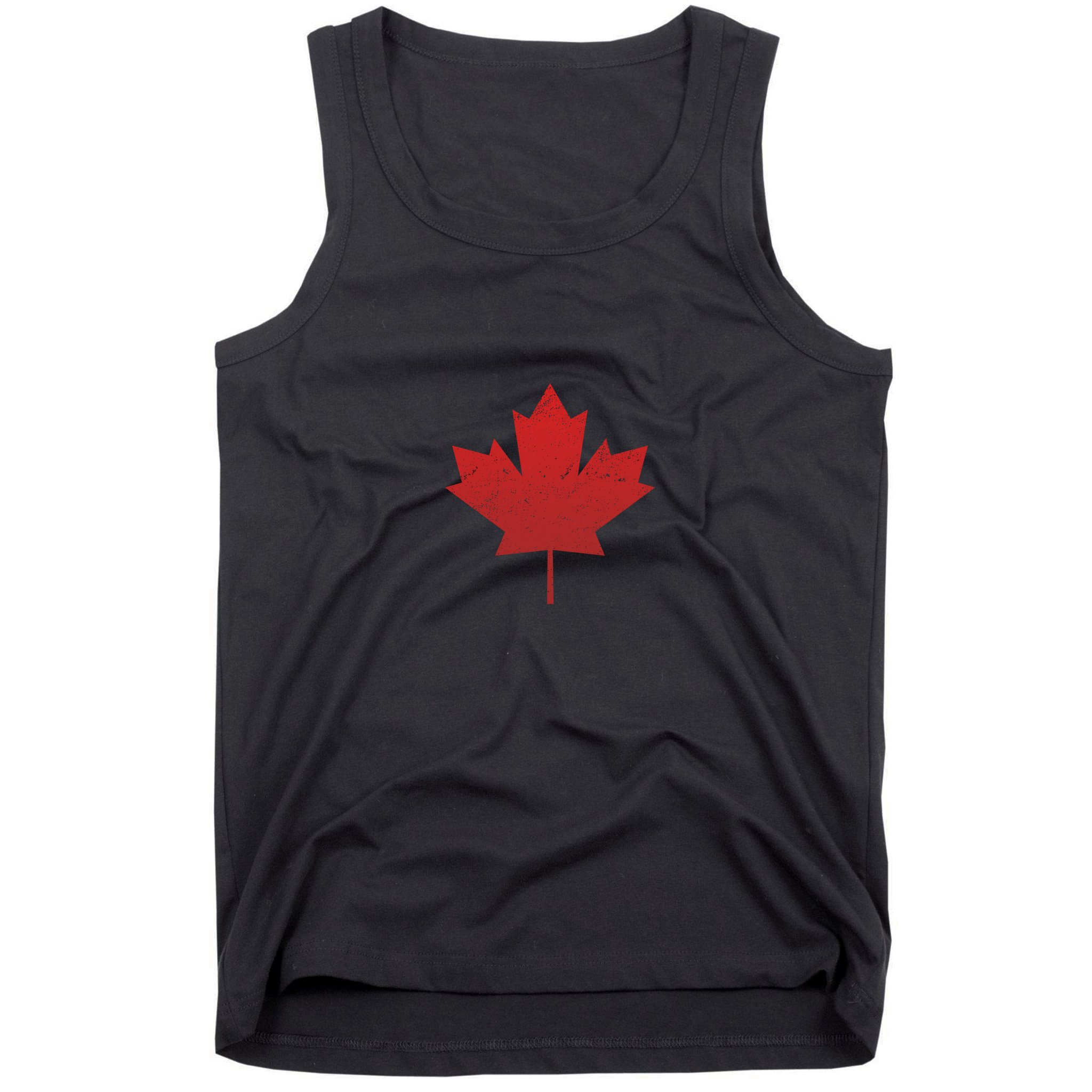 Canadian Red Maple Leaf Symbol Tank Top
