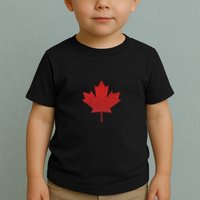 Canadian Red Maple Leaf Symbol Toddler T-Shirt