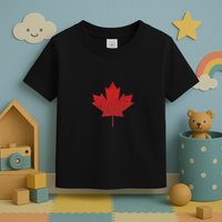 Canadian Red Maple Leaf Symbol Toddler T-Shirt