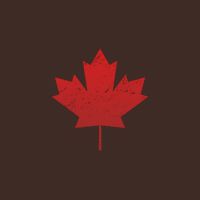 Canadian Red Maple Leaf Symbol Apron