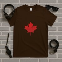 Canadian Red Maple Leaf Symbol T-Shirt