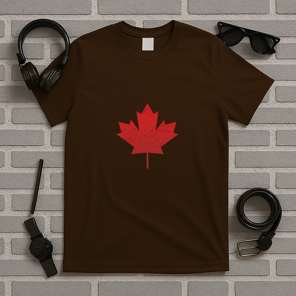 Canadian Red Maple Leaf Symbol T-Shirt