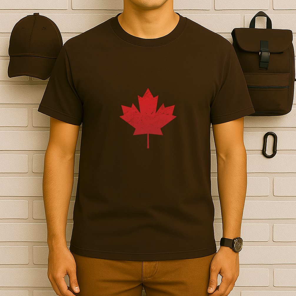 Canadian Red Maple Leaf Symbol T-Shirt