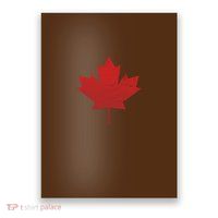 Canadian Red Maple Leaf Symbol Poster