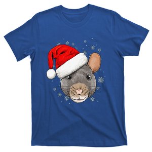 Christmas Rat Mouse Santa Clause Xmas Navidad Mice Rat Lover T-Shirt