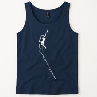 Climbing Rock Mountain Climber Bouldering Tee Gift Tank Top