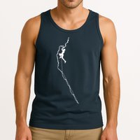 Climbing Rock Mountain Climber Bouldering Tee Gift Tank Top