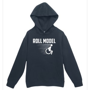 Cool Roll Model Funny Handicapped Person Wheelchair Urban Pullover Hoodie