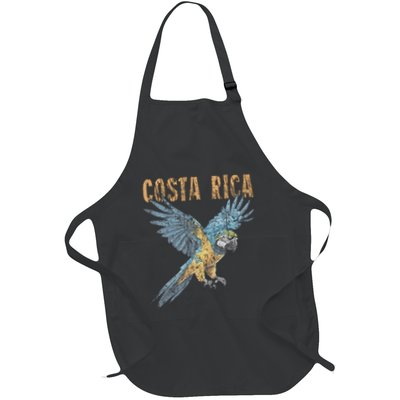 Costa Rica Macaw Pura Vida Animals Nature Pura Vida Apron