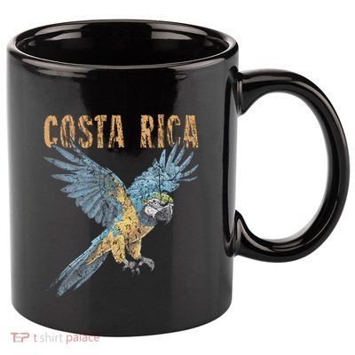 Costa Rica Macaw Pura Vida Animals Nature Pura Vida 11oz C Handle Ceramic Mug