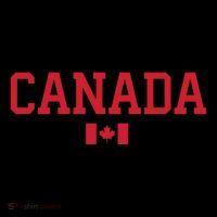 Canada Red Maple Leaf Flag Canada Day Flexfit Unipanel Trucker Cap