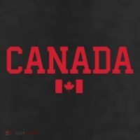 Canada Red Maple Leaf Flag Canada Day 25L Jumbo Tote