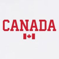 Canada Red Maple Leaf Flag Canada Day Button