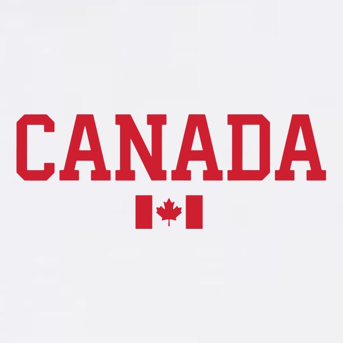 Canada Red Maple Leaf Flag Canada Day Button