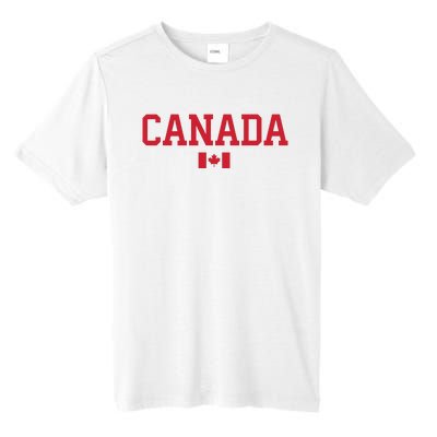 Canada Red Maple Leaf Flag Canada Day Tall Fusion ChromaSoft Performance T-Shirt