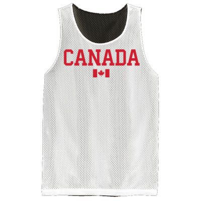 Canada Red Maple Leaf Flag Canada Day Mesh Reversible Basketball Jersey Tank