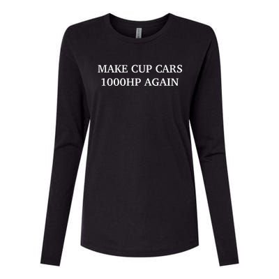 Couch Racer Make Cup Cars 1000hp Again Womens Cotton Relaxed Long Sleeve T-Shirt