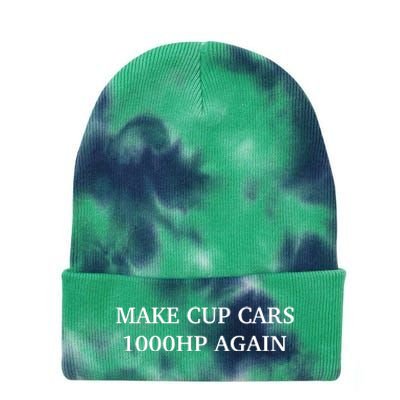 Couch Racer Make Cup Cars 1000hp Again Tie Dye 12in Knit Beanie