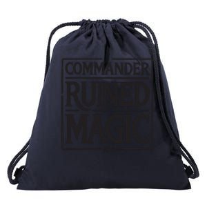 Commander Ruined Magic Drawstring Bag