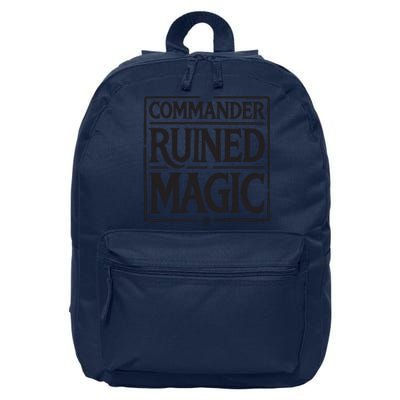 Commander Ruined Magic 16 in Basic Backpack