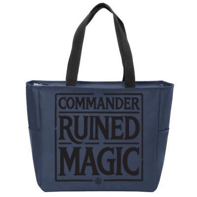 Commander Ruined Magic Zip Tote Bag