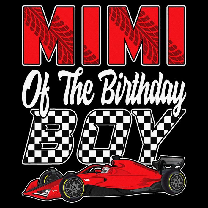 Car Racing Mimi Of The Birthday Formula race Car Cooling Performance Crew T-Shirt