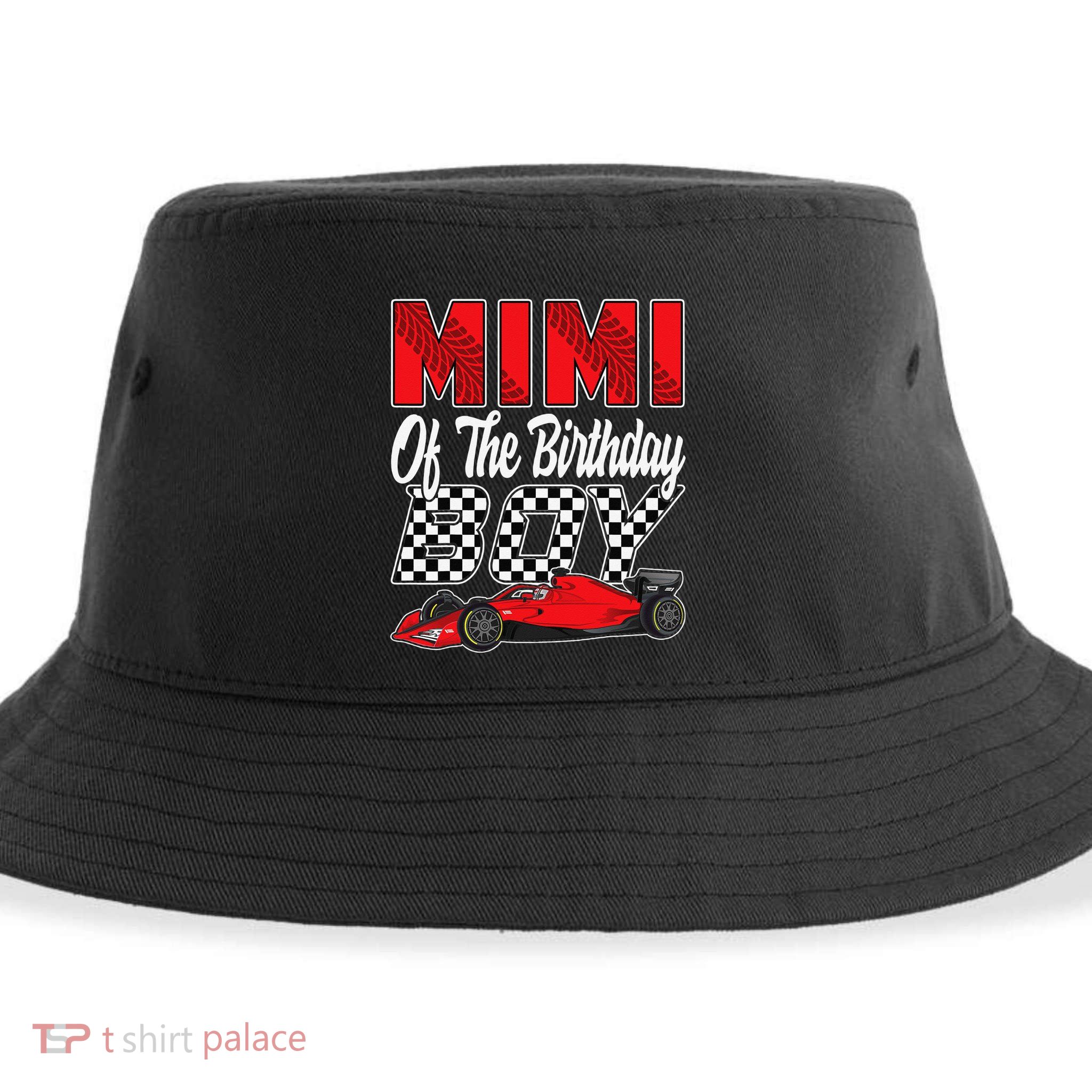 Car Racing Mimi Of The Birthday Formula race Car Sustainable Bucket Hat