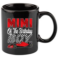 Car Racing Mimi Of The Birthday Formula race Car 11oz C Handle Ceramic Mug