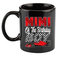 Car Racing Mimi Of The Birthday Formula race Car 11oz C Handle Ceramic Mug