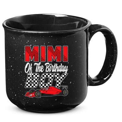 Car Racing Mimi Of The Birthday Formula race Car 15oz Campfire Ceramic Mug