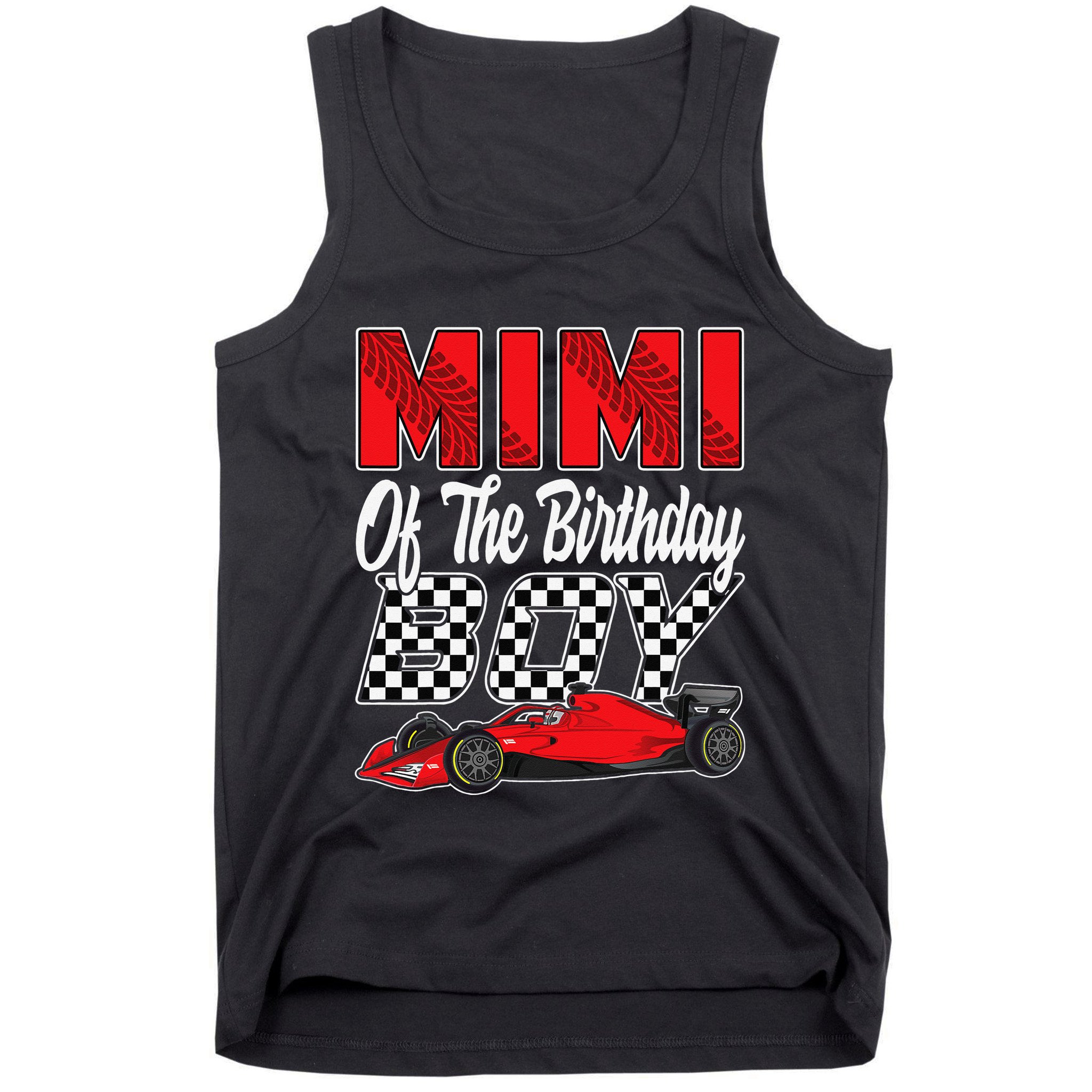 Car Racing Mimi Of The Birthday Formula race Car Tank Top