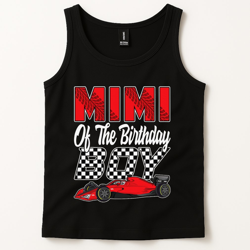 Car Racing Mimi Of The Birthday Formula race Car Tank Top